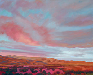 Carrington, Caroline Korbell. 9B, "Sunset on Sangre de Cristo", 2023
