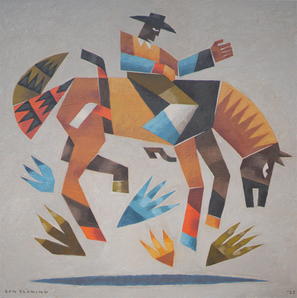 Flaming, Jon, 27A, "Bronc Rider"