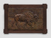 LOT 5. Matia, Walter. 48C, "Bison Bas Relief",