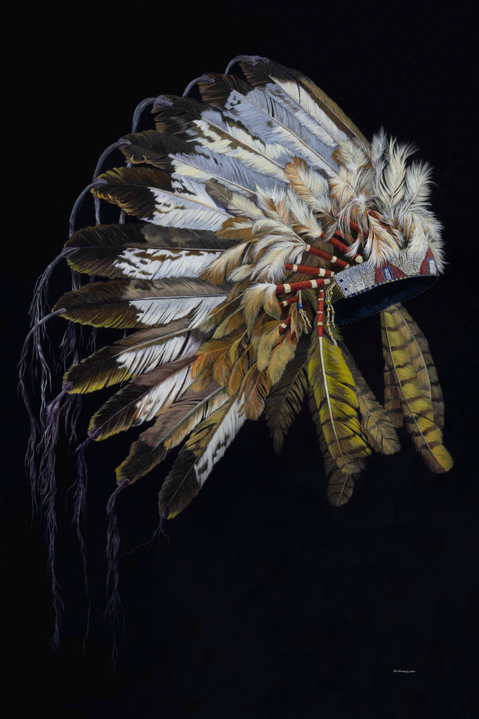 LOT 31. Ukrainetz, Ron. 72B, "Eagles and Hawks", 2022